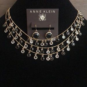 NWT Anne Klein Necklace/Earrings